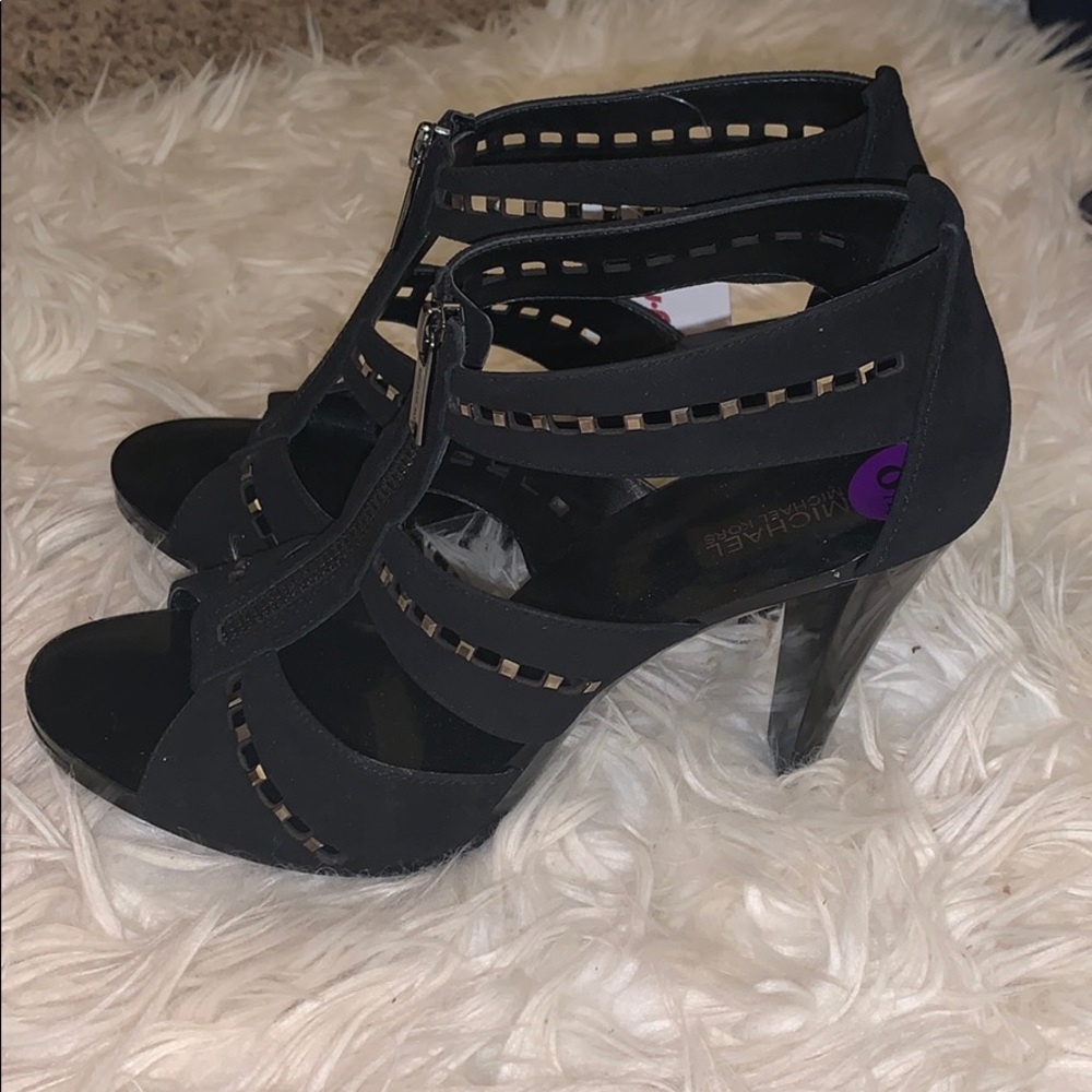 NWT Michael Kors Black Heels